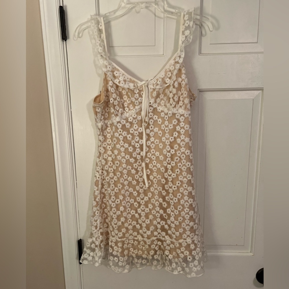Just Me White Dress